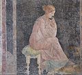 Image 51Fresco of a seated woman from Stabiae, 1st century AD (from Culture of ancient Rome)