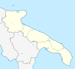 Spongano is located in Apulia