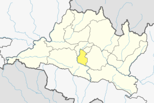 Location of district in province