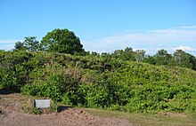 Maiden Castle rampart