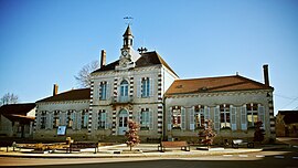 The town hall in Mont-Saint-Sulpice