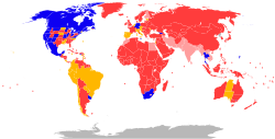 世界娱乐性大麻法律地图