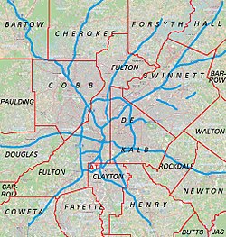 Truist Park is located in Metro Atlanta