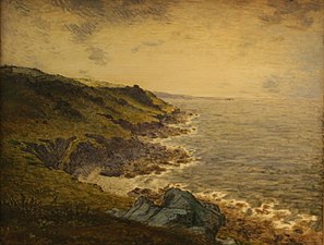 The Coast of Gréville, undated