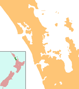 Location of Lake Keretā