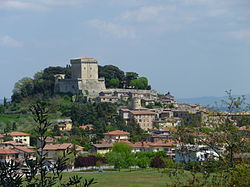 Panorama of Sarteano