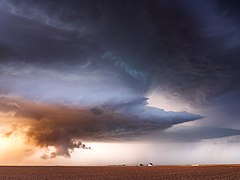 Supercell in Needmore, Texas