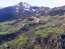 Aerial view of Torgnon