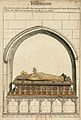 Tomb of a lady, engraving of 1695