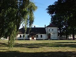 The manor house. Built in the mid-18th century.