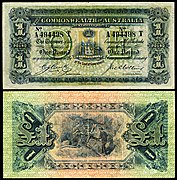 AUS-4d-Commonwealth of Australia-One Pound (1918)