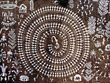 B-9 Tribal Warli art