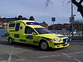 瑞典的黄色救护车