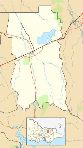 Major Plains is located in Rural City of Benalla