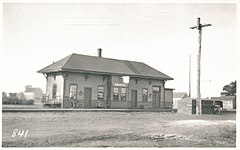 Brewster Station, built by Old Colony Railroad in 1860s, demolished in 1930s