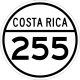 National Secondary Route 255 shield}}