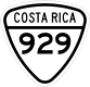 National Tertiary Route 929 shield}}