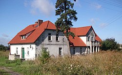 Old manor house in Dziedno