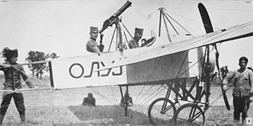 塞尔维亚使用的布莱里奥11号，摄于1915年1月2日