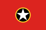 Flag of the Bureau de Luta pela Libertação de Timor and the United Republic of Timor (1961)