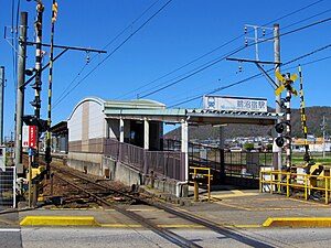车站入口与站房（2023年3月）