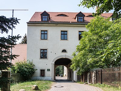 Markkleeberg Gatehouse with a battle of Leipzig exhibition