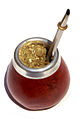 Image 14Mate, a traditional beverage in southern South America, especially in Argentina, Paraguay, Uruguay and the south of Brazil. (from List of national drinks)