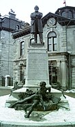 Louis-Philippe Hébert's John Young (1908) was erected at the Old Port of Montreal.