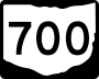 State Route 700 marker