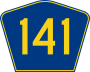 Highway 141 marker