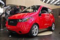 The REVA Electric Car Company is the world's largest manufacturer of electric cars. Shown here is the Reva NXR