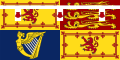 萨塞克斯公爵殿下（作为邓巴顿伯爵）代表旗，在苏格兰使用