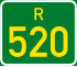Regional route R520 shield