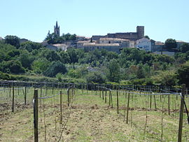 A general view of Montpezat