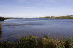 Town of Wabush across Jean Lake