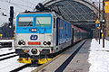 371 002-7号机车牵引欧城列车于德累斯顿