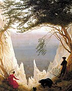 《吕根岛上的白垩岩》（1818-1822年）