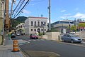 Buildings around the square