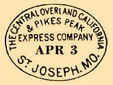 First Westbound Pony Express Overland Post-Mark2 Apr3