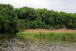 Łyna River in Stopki