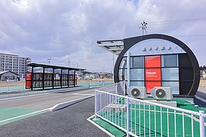 BRT公车站全景(2020年10月)