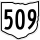 State Route 509 marker
