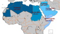 Regions of the Arab League