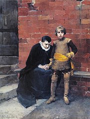 At the Door of Linköping Jail in 1600, 1882 (fi)