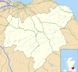 霍伊克在苏格兰边区的位置