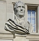 A bust of de Jessaint