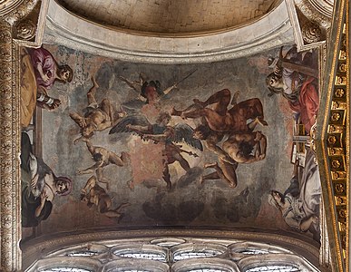 "Fall of the Rebel Angels", by Quentin Varin (Chapel 16)