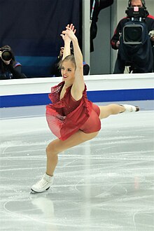 Carolina Kostner at the 2018 European Championships