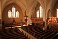 Interior of the church