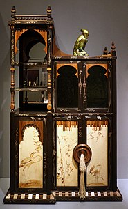 Cupboard by Carlo Bugatti (1895)